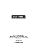 Preview for 6 page of Defiant H-86RF-RGB-3PK Use And Care Manual