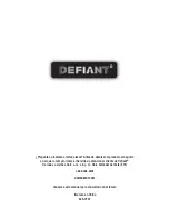 Предварительный просмотр 22 страницы Defiant MST18920lwdf Use And Care Manual