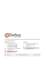 Preview for 28 page of Define Instruments Merlin Manual