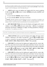 Preview for 14 page of Define Instruments PRO-WEI100 Manual