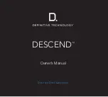 Definitive Technology DESCEND DN12 Owner'S Manual предпросмотр