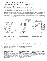 Preview for 12 page of Definitive Technology Mythos XTR-SSA3 Owner'S Manual