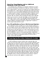 Preview for 6 page of Definitive Technology PowerMonitor 700 Owner'S Manual