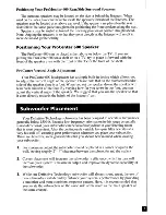 Preview for 7 page of Definitive Technology ProCenter 600 Owner'S Manual