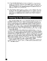 Preview for 8 page of Definitive Technology ProCenter 600 Owner'S Manual