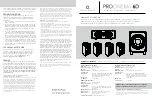 Предварительный просмотр 4 страницы Definitive Technology ProCinema 6D Owner'S Manual