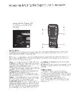 Предварительный просмотр 14 страницы Definitive Technology SC 8000 Owner'S Manual