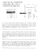 Preview for 5 page of Definitive Technology SuperCube 2000 Owner'S Manual