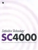 Предварительный просмотр 21 страницы Definitive Technology SuperCube SC 4000 Owner'S Manual