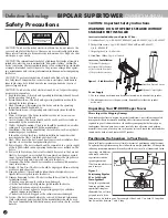 Preview for 2 page of Definitive Technology SuperTower BP-8020ST Owner'S Manual