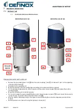 Предварительный просмотр 18 страницы Definox Sorio Maintenance Notice