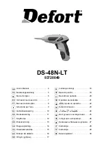 Предварительный просмотр 1 страницы Defort 93720049 User Manual