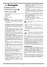 Предварительный просмотр 6 страницы Defort 93720049 User Manual