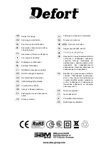 Предварительный просмотр 40 страницы Defort 93720292 User Manual