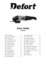 Preview for 1 page of Defort 93723095 User Manual