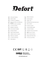 Предварительный просмотр 52 страницы Defort 93728335 User Manual