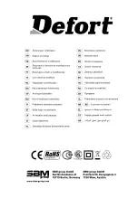 Предварительный просмотр 100 страницы Defort 93728502 User Manual