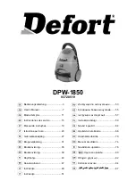 Preview for 1 page of Defort 93728519 User Manual