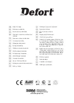 Предварительный просмотр 36 страницы Defort 93728700 User Manual