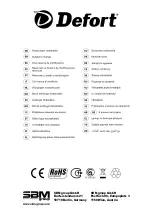 Предварительный просмотр 32 страницы Defort 98291704 User Manual