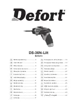 Defort 98298253 User Manual предпросмотр