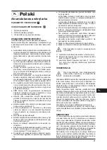 Предварительный просмотр 21 страницы Defort 98298253 User Manual