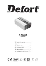 Defort 98298598 User Manual предпросмотр