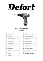 Предварительный просмотр 1 страницы Defort 98298932 User Manual