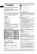 Preview for 10 page of Defort 98299243 User Manual