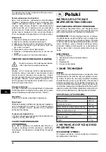 Preview for 62 page of Defort 98299243 User Manual