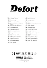 Preview for 100 page of Defort 98299243 User Manual