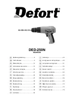 Preview for 1 page of Defort 98299380 User Manual