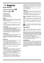 Предварительный просмотр 6 страницы Defort DAG-1405N User Manual