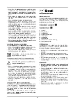 Предварительный просмотр 44 страницы Defort DAG-2005N-S User Manual