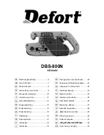 Предварительный просмотр 1 страницы Defort DBS-800N User Manual