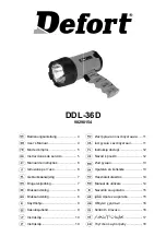 Defort DDL-36D User Manual preview