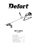 Предварительный просмотр 1 страницы Defort DDT-1400A User Manual