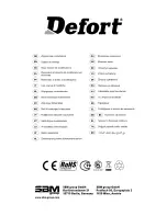 Предварительный просмотр 48 страницы Defort DDT-1400A User Manual