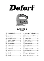 Defort DJS-505-B User Manual предпросмотр