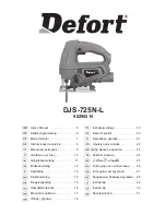 Preview for 1 page of Defort DJS-725N-L User Manual