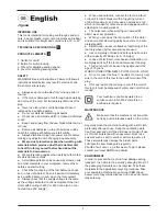 Preview for 5 page of Defort DJS-725N-L User Manual