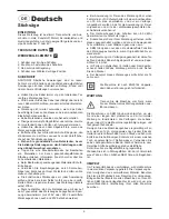 Preview for 6 page of Defort DJS-725N-L User Manual