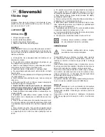 Preview for 21 page of Defort DJS-725N-L User Manual