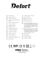 Preview for 40 page of Defort DJS-725N-L User Manual