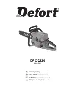 Preview for 1 page of Defort DPC-2220 User Manual