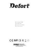 Preview for 44 page of Defort DPC-2220 User Manual