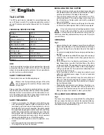 Preview for 3 page of Defort DTC-500N User Manual