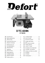 Defort DTC-600N User Manual предпросмотр