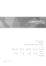 Preview for 1 page of Defro Home INTRA LA Operating Manual