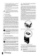 Preview for 12 page of Defro Home INTRA SLIM BL Operating Manual